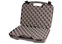 ESTUCHE PISTOLA CASE GARD 2 PIEZAS 4&quot; CON BANDEJA 9MM, 38/357, .44 MAG O 45 ACP NEGRO 804-40