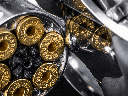 REVOLVER DAN WESSON 715 2.5&quot; CO2 BB PLATA 18614