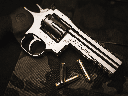 REVOLVER DAN WESSON 715 4&quot; CO2 PELLETS PLATA 18612