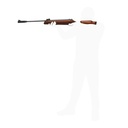 RIFLE DE DIABOLO MENDOZA CAL 5.5 BEEMAN JACKAL SPRING 2066