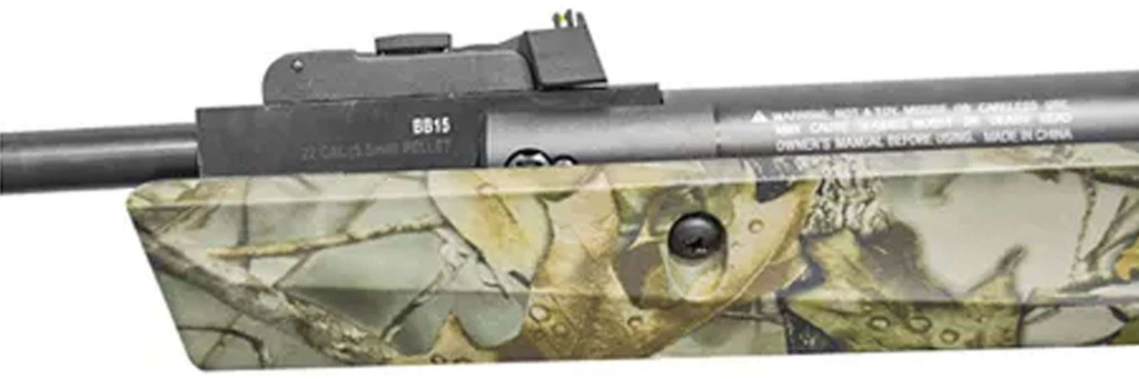 RIFLE DE DIABOLOS NV BB15 CAL 5.5 COMMANDO CAMO 950FPS BB15WOOD