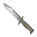 CUCHILLO LION TOOLS 7&quot; HOJA PAVONADA MANGO RUBBER C/FUNDA 9424