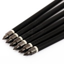 FLECHA ARCO GAMO ALUMINIO NEGRA MK-AL14-BK