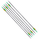 FLECHA ARCO MENDOZA FIBRA DE VIDRIO 30&quot; PAQ. C/6  MAR-027