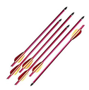 FLECHA BALLESTA GAMO ALUMINIO 16&quot; NEGRA P/B MK-180 MK-AL16 BK