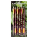 FLECHA BALLESTA MENDOZA DE ALUMINIO 14 PULGADAS 6 PACK MAR-021