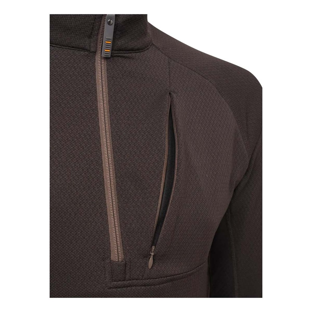 CHAMARRA BERETTA CERAMIC FACE FLEECE BROWN P3561T219908AA