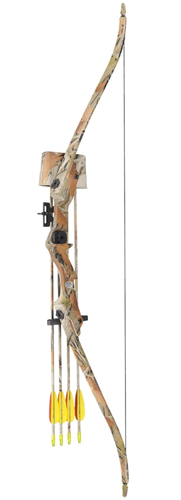 SET ARCO RECURVADO GAMO LIBRE 20LBS, 85 FPS, 24 CAMO MK-RB007AC