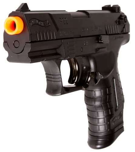 PISTOLA AIR SOFT WALTHER P22 NEGRA 260 FPS CALIBRE 4.5 2272001