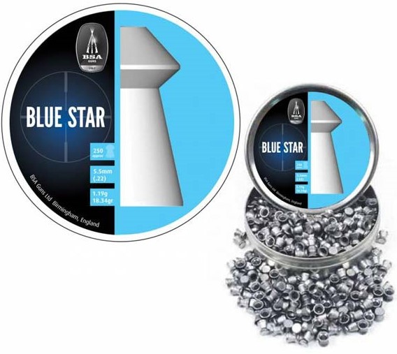 DIABOLO GAMO CAL 5.5 BLUE STAR 250 74157