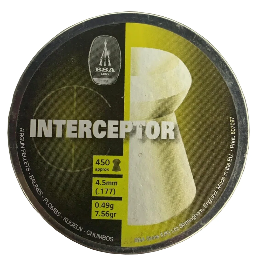 DIABOLO GAMO CAL 4.5 INTERCEPTOR 450 PZAS 716C57