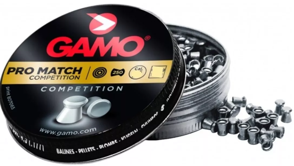 DIABOLO GAMO CAL 4.5 PUNTA PLANA 250 PZAS 990257-612