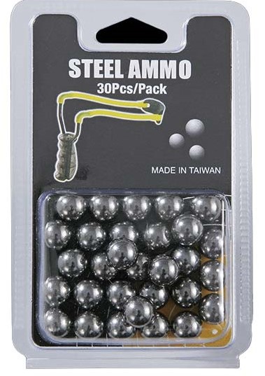 BALIN ACERO GAMO DE METAL PARA RESORTERA 30PZ MK-TA