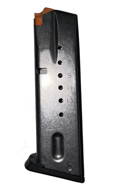 CARGADOR SANEN CAL 9mm S.W. 13 Y 15 TIROS