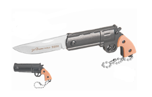 NAVAJA LION TOOLS LLAVERO 2" TIPO PISTOLA 9300