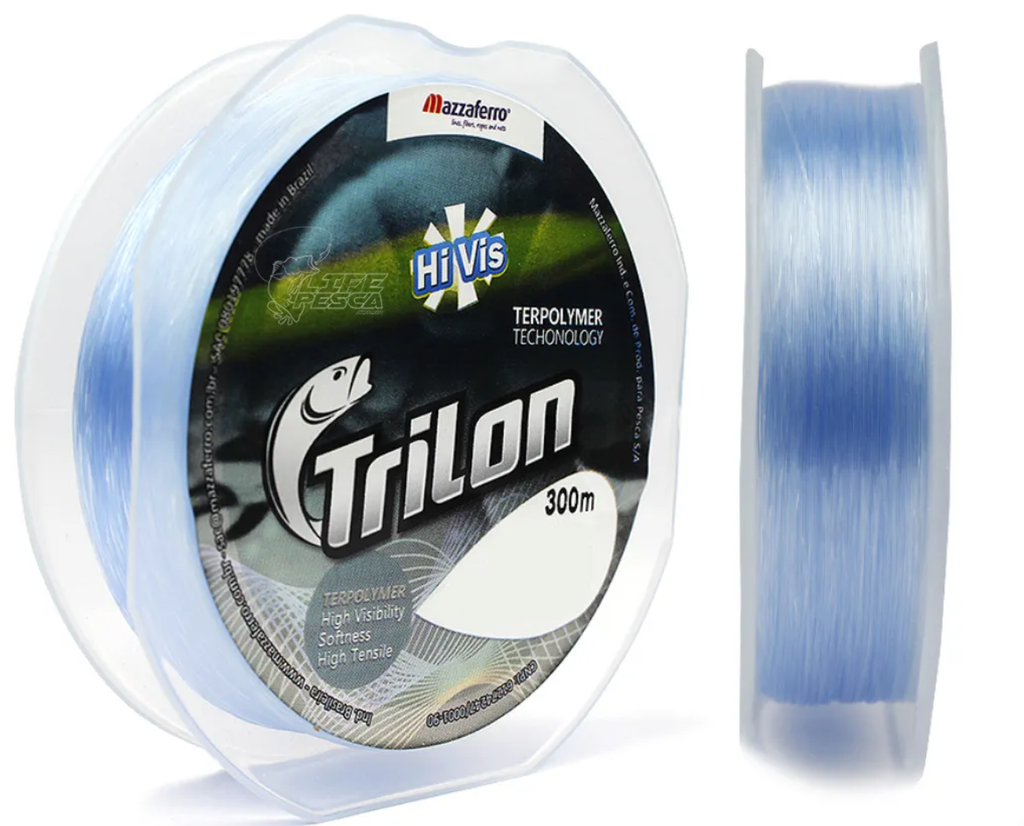 HILO MONOFILAMENTO TRILON P/PESCA NATURAL 300M  .40MM 15HILONY870MA