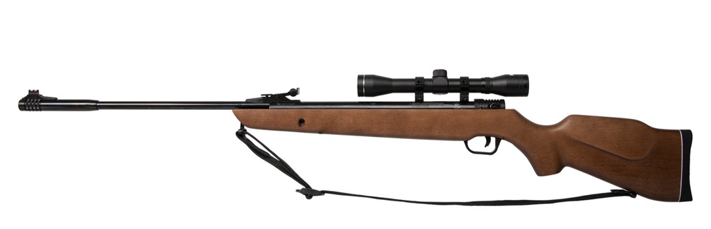 RIFLE DE DIABOLO MENDOZA CAL 5.5 RM-6000 BARNIZ 4X32 10005101BZ02