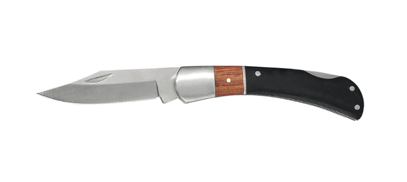 NAVAJA LION TOOLS 3&quot; MANGO METAL Y MADERA 9483