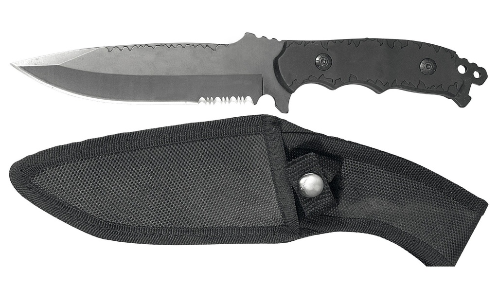 CUCHILLO LION TOOLS 6&quot; HOJA MANGO PAVONADO CON FUNDA 9408