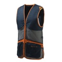 CHALECO BERETTA GILET FULL MESH BLUE ECLIPSE GREY GT671T155305B4