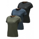 T-SHIRT BERETTA WOMAN MOSS BLUE ECLIPSE BLACK TS991T20810MY2