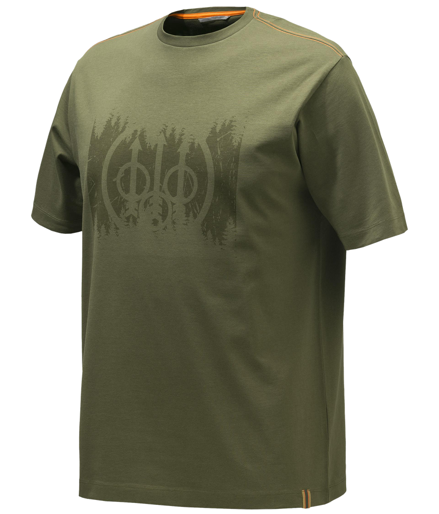 T-SHIRT BERETTA TRIDENT DARK OLIVE TS542T1557072A
