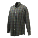 CAMISA BERETTA WOOD BUTTON GREEN &amp; RED OVERD LU210T213301AF