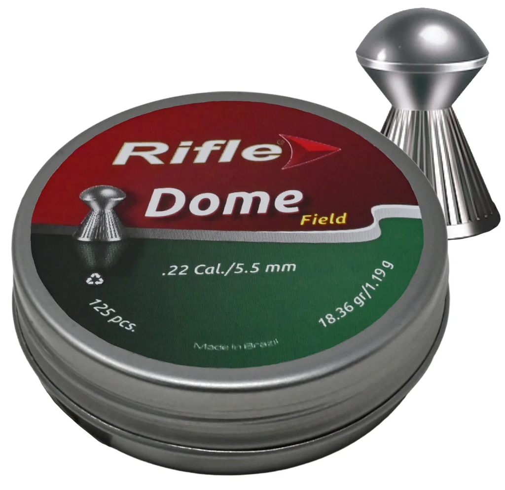 DIABOLO RIFLE S&amp;F CAL 5.5 BASICO DOMO 125 PZAS 5012EX