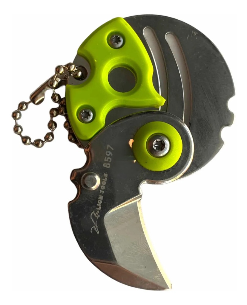 LLAVERO LION TOOLS NAVAJA C/CADENA 8597
