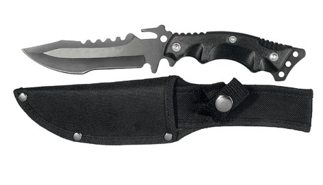 CUCHILLO LION TOOLS 5&quot; PAVONADO CON FUNDA 9398