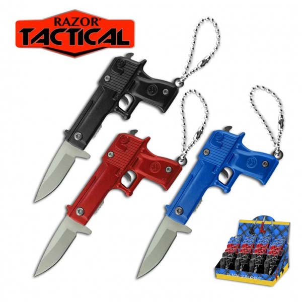 LLAVERO JAGUAR TIPO PISTOLA KEY CHAIN RT-104