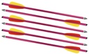FLECHA BALLESTA MENDOZA DE ALUMINIO 14 PULGADAS 6 PACK MAR-021