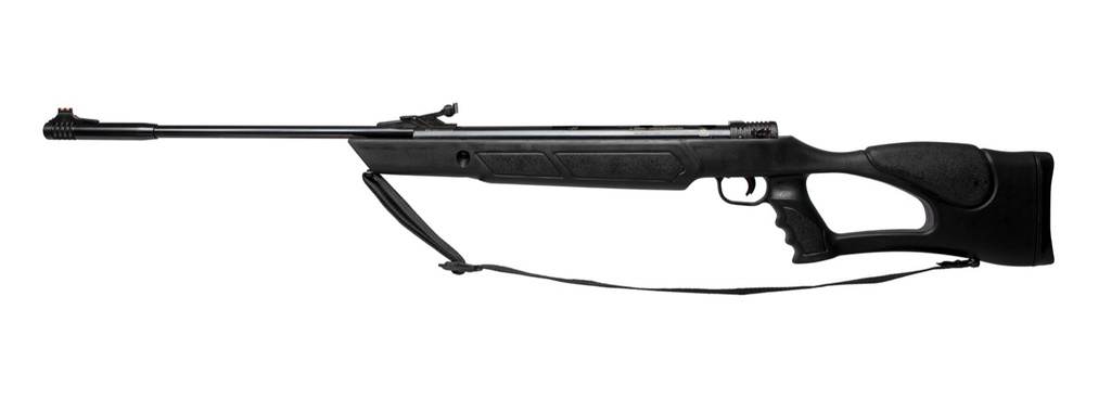 RIFLE DE DIABOLO MENDOZA CAL 5.5 BLACK HAWK POLIMERO S/MIRA 10005101PL00