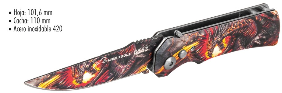 NAVAJA LION TOOLS 4&quot; AUTO DRAGON 8563