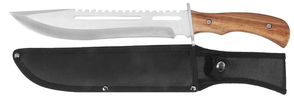 CUCHILLO LION TOOLS 10 1/2&quot; MANGO MADERA CON FUNDA 8480
