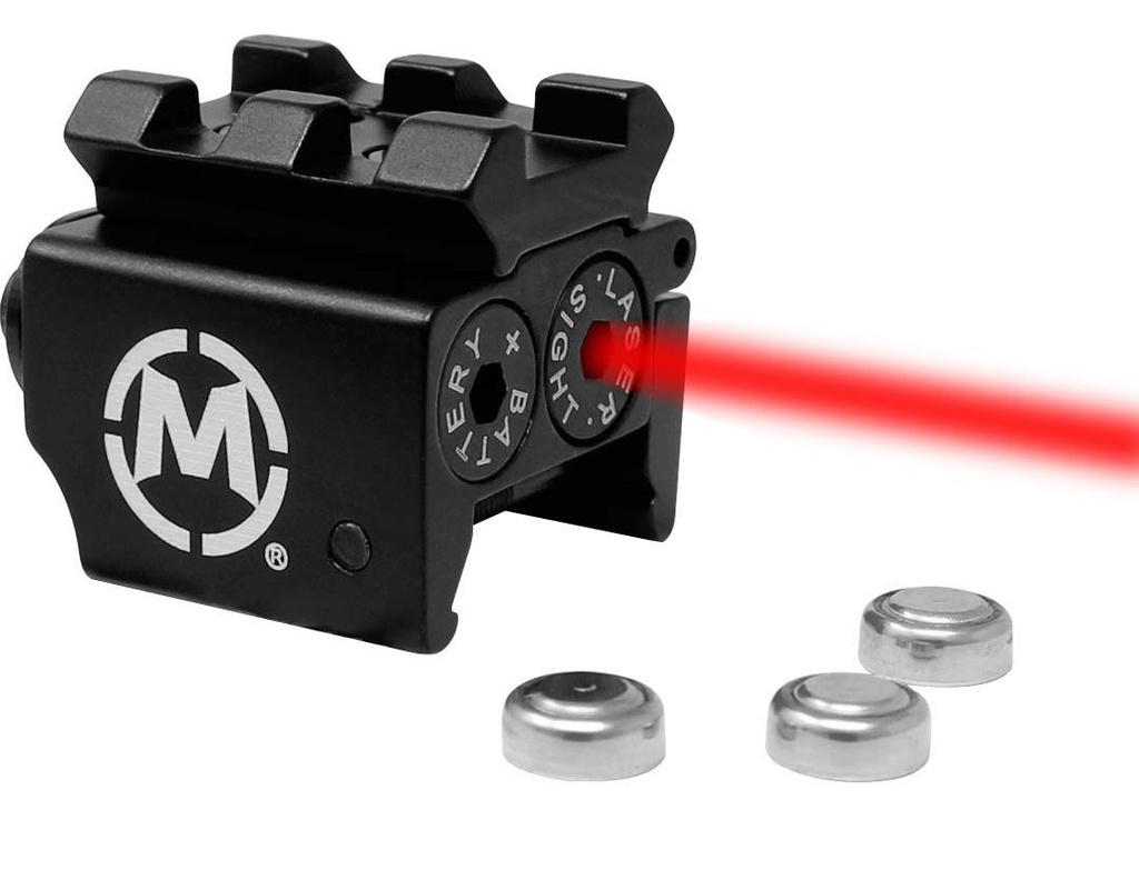 MIRA LASER MENDOZA ROJA RIEL 22MM MO-LR