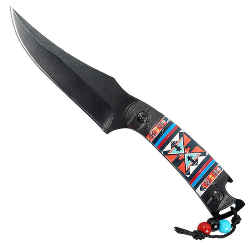 CUCHILLO LION TOOLS 4 1/2" PAVONADO CON FUNDA 8483