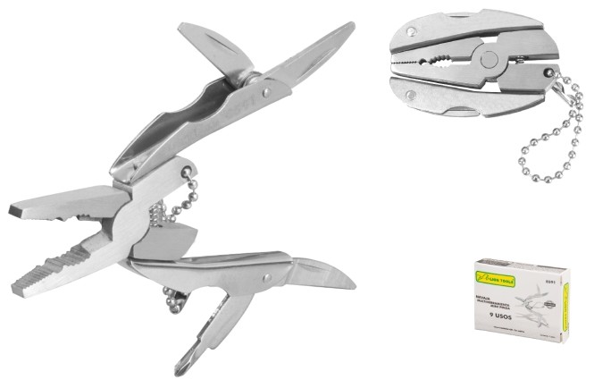 NAVAJA LION TOOLS MULTIHERRAMIENTA MINI 5 USOS 8591