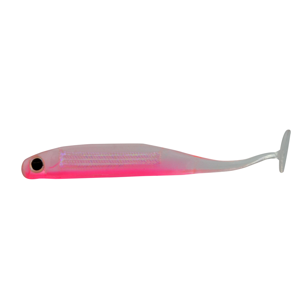 SEÑUELO PLASTICO GIMBEL P/PESCA 115MM 5.4G GMW8024 ROSA 15SENUEL459CH