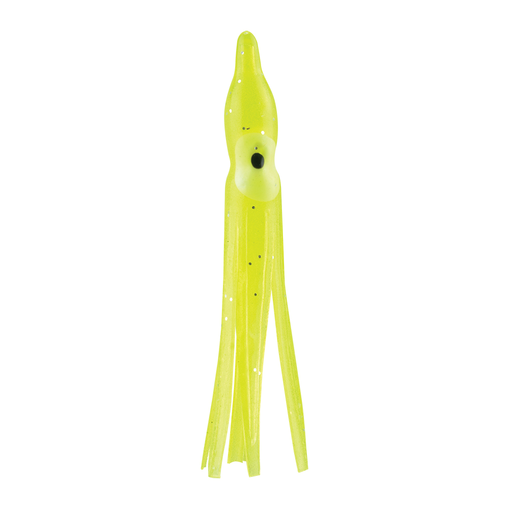 SEÑUELO PLASTICO GIMBEL P/PESCA OCTOPUS LUMINOSO 63MM 013 5 PZAS 15SENUEL329CH