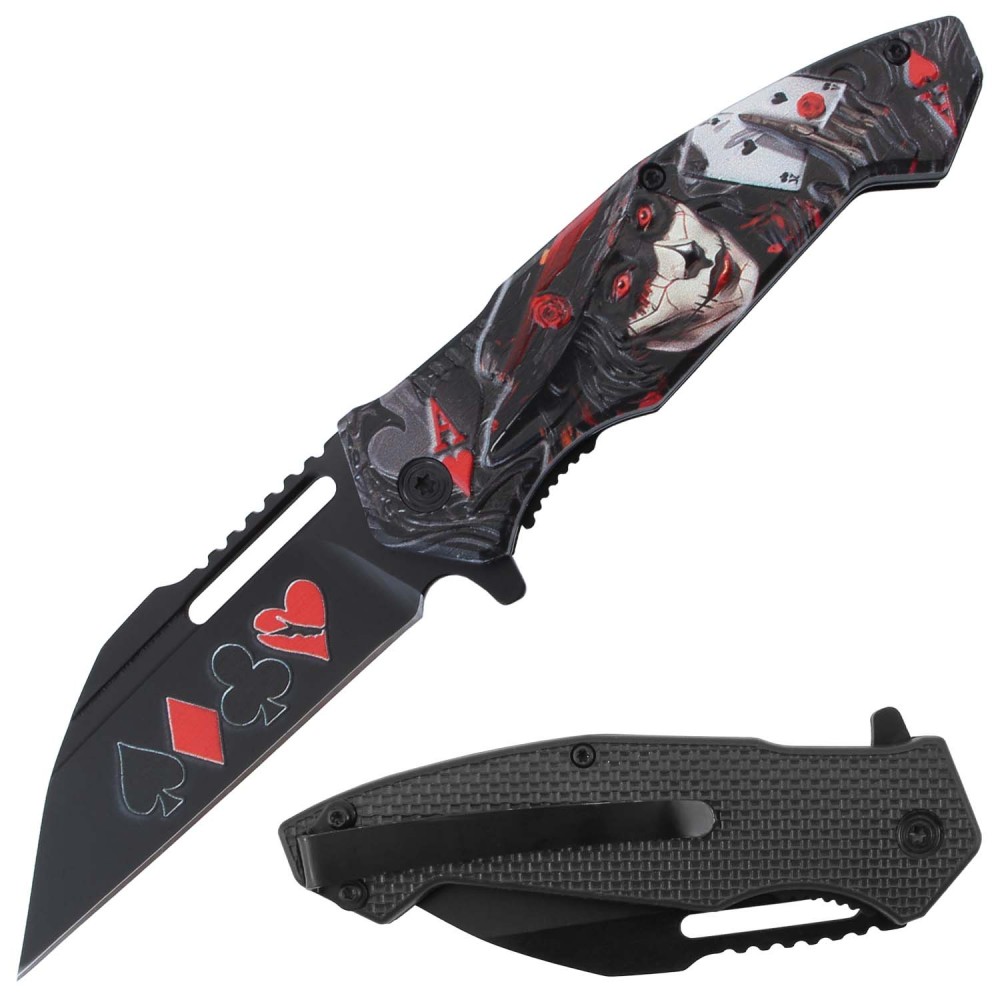 NAVAJA JAGUAR POCKET 4.5&quot; SPRING ASSITED KNIFE RT-7387GN (copia)