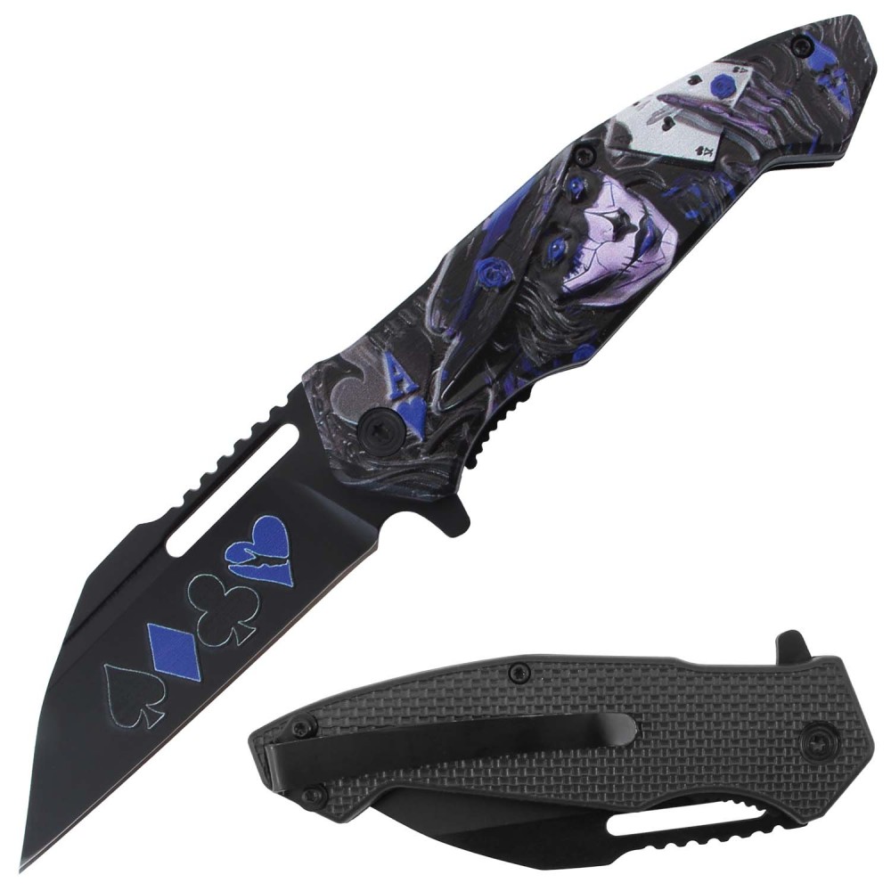 NAVAJA JAGUAR POCKET 4.5&quot; SPRING ASSITED KNIFE RT-7387YL (copia)