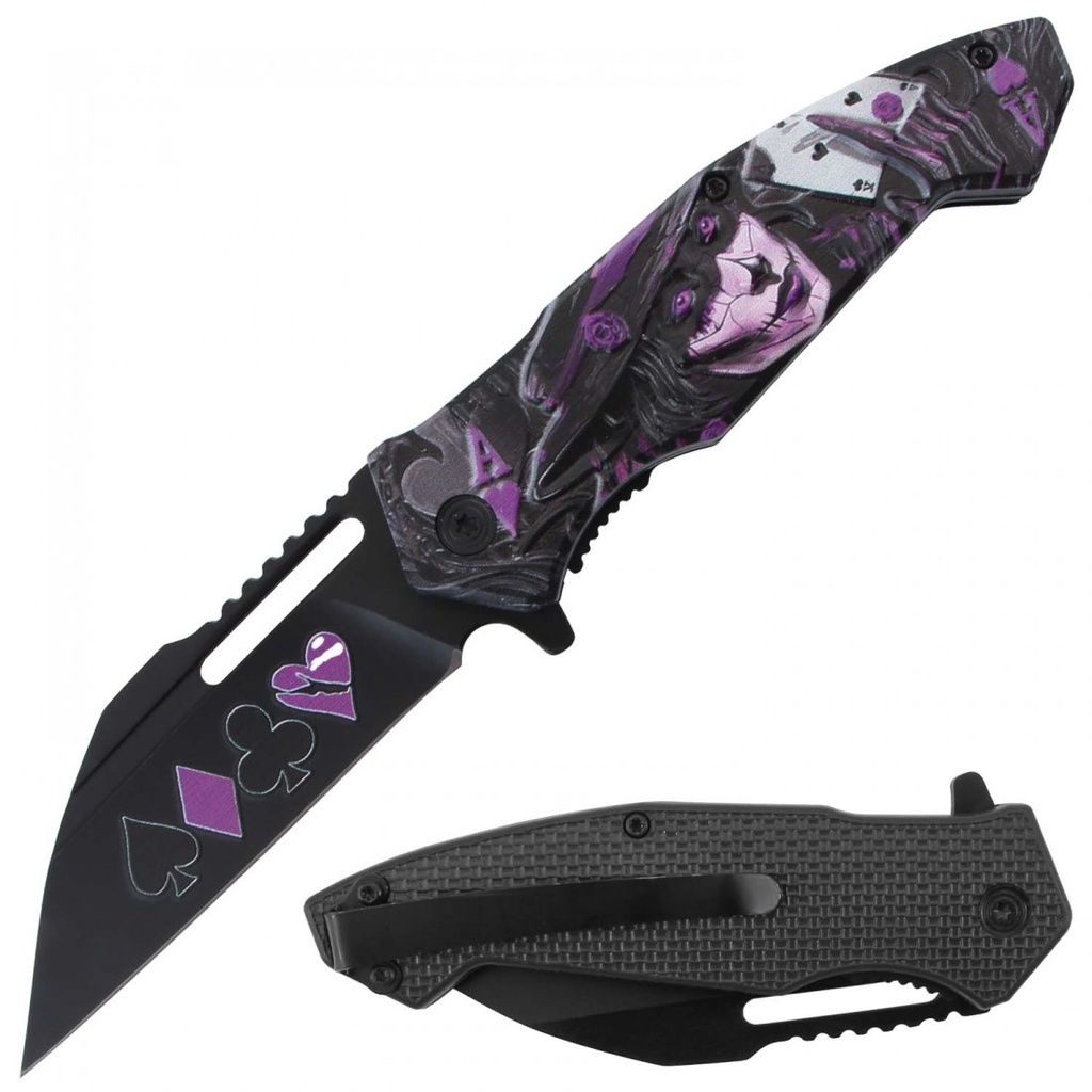 NAVAJA JAGUAR POCKET 4.5&quot; SPRING ASSITED KNIFE RT-7387BL (copia)
