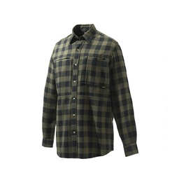[CB63U] CAMISA BERETTA UOMO ZIPPERED POCKET GREEN BK LU063T186107HI