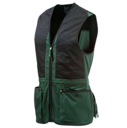 [CB041] CHALECO BERETTA TRAP COTTON HUNTER GREEN &amp; JB GT04102113076N
