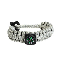 [PMPKG] PULSERA MENDOZA PARACORD KIT SUPERVIVENCIA GRIS CAMP-005