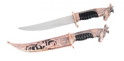 [CJ8RP] CUCHILLO JAGUAR 14&quot;  CAZA WHIT SCABBARD FL15208DRP