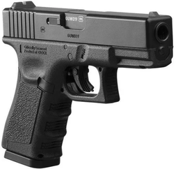 [PGEN3] PISTOLA GLOCK 19 GEN3 NEGRA CO2 BBS 410 FPS CALIBRE 4.5 2255200