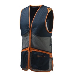[CB675] CHALECO BERETTA GILET FULL MESH BLUE ECLIPSE GREY GT671T155305B4