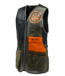 [CB917] CHALECO BERETTA GILET EVO GREEN BLACK ORANGE GT911T155307MT